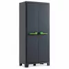 KETER Garden Wardrobe Moby Waterproof 182x80x44cm Grey/Black