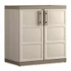 KETER Low Excellence Cabinet XL IT - Pelēks/Melns