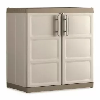 KETER Low Excellence Cabinet XL IT - Pelēks/Melns
