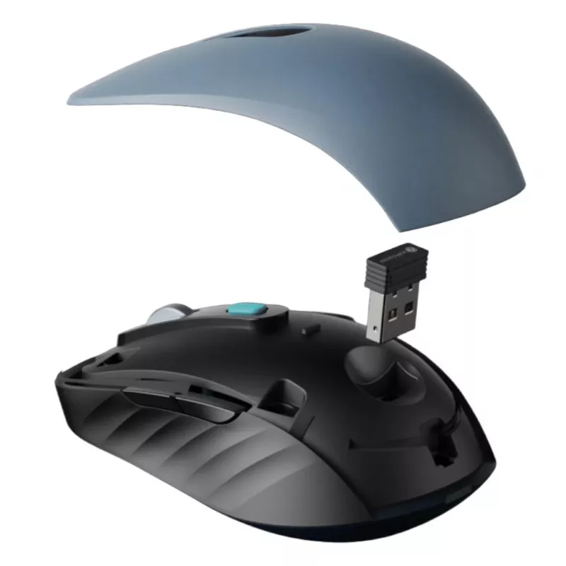 Keychron B33 80% TKL bezvadu tastatūras un peles komplekts – melns/zaļš