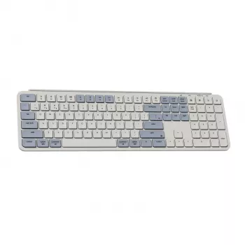 Keychron B6 Pro Ultra-Slim 100% bezvadu tastatūra - Retro Blue