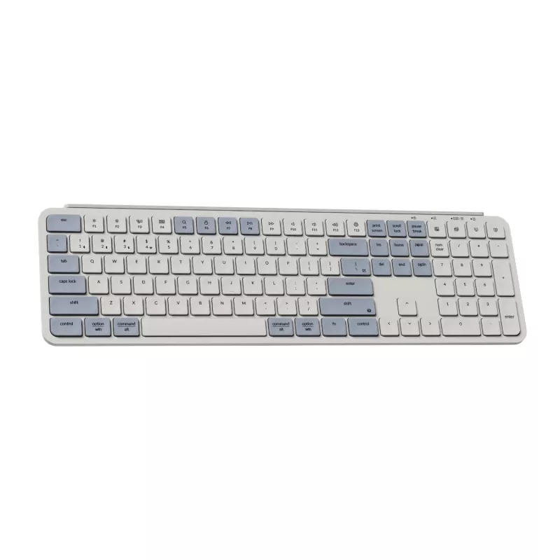 Keychron B6 Pro Ultra-Slim 100% bezvadu tastatūra - Retro Blue