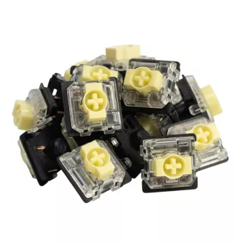 Keychron Banana Gateron KS-33 Low Profile 2.0 mehāniskais slēdzis, 110 gab.