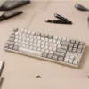 Keychron C1 Pro 8K 80% Super Red Hot-swappable RGB vadu mehāniskā tastatūra