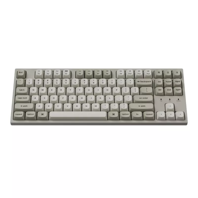 Keychron C1 Pro 8K 80% Super Red Hot-swappable RGB vadu mehāniskā tastatūra