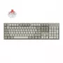 Keychron C2 Pro 100% 8K Super Red Switch Hot-Swap RGB vadu pielāgojama mehāniskā tastatūra