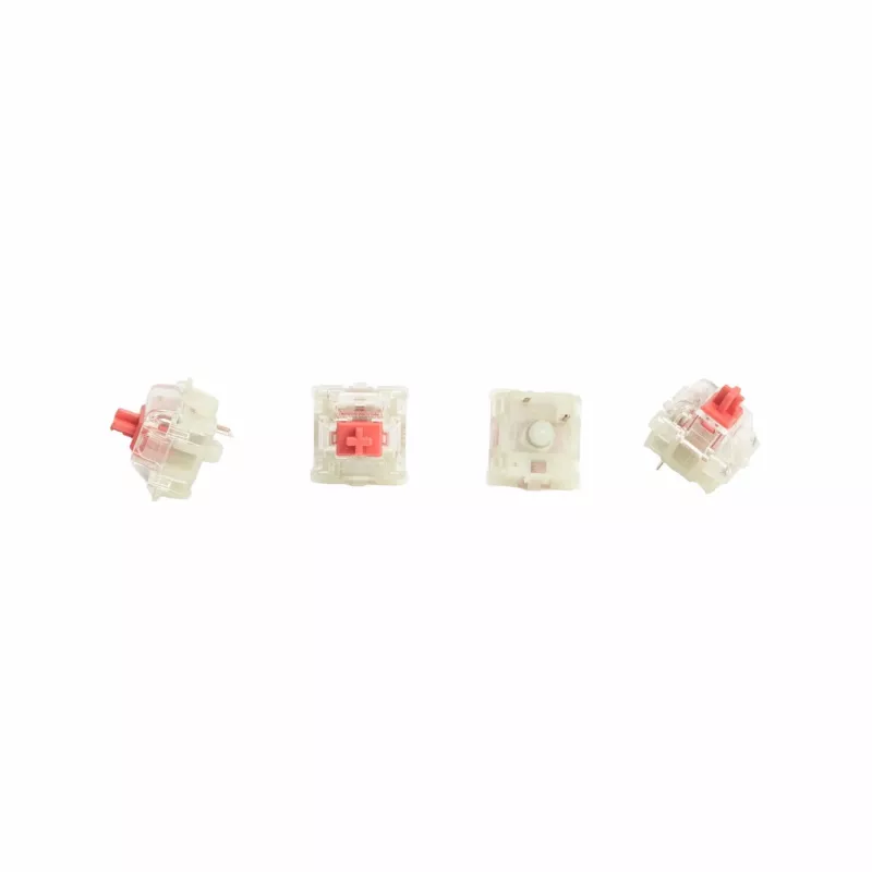 Keychron CHERRY MX2A Red RGB slēdžu komplekts (35 gab., lineāri, ieeļļoti)
