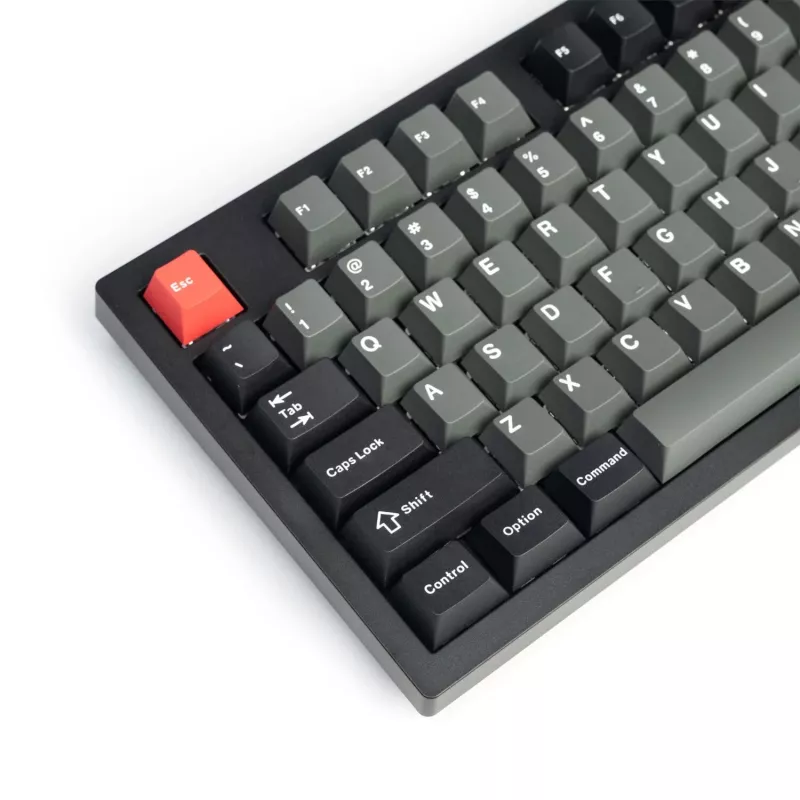Keychron Cherry Profile Dolch Red PBT pilns taustiņu komplekts - 137 taustiņi, Dye-Sub, MX saderīgs