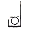 Keychron Coiled Aviator kabelis - melns/taisns