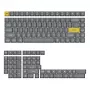 Keychron Double Shot PBT OSA pilns taustiņu komplekts – tumši pelēks (140 taustiņi, MX stils)