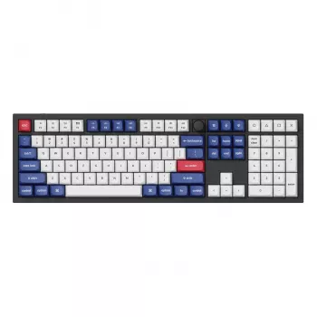 Keychron Double-Shot PBT OSA taustiņu komplekts - zils un balts | 137 taustiņi | MX stils | ANSI US