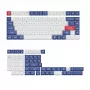 Keychron Double-Shot PBT OSA taustiņu komplekts - zils un balts | 137 taustiņi | MX stils | ANSI US