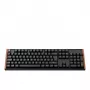 Keychron K10 HE Bezvadu Magnētiskā Slēdža Pielāgojama Tastatūra Vācu Izkārtojums (Melns/Koks, DE-Izkārtojums, Gateron Double-Rail Magnetic Nebula, Hot-Swap, Alumīnija Rāmis, RGB)