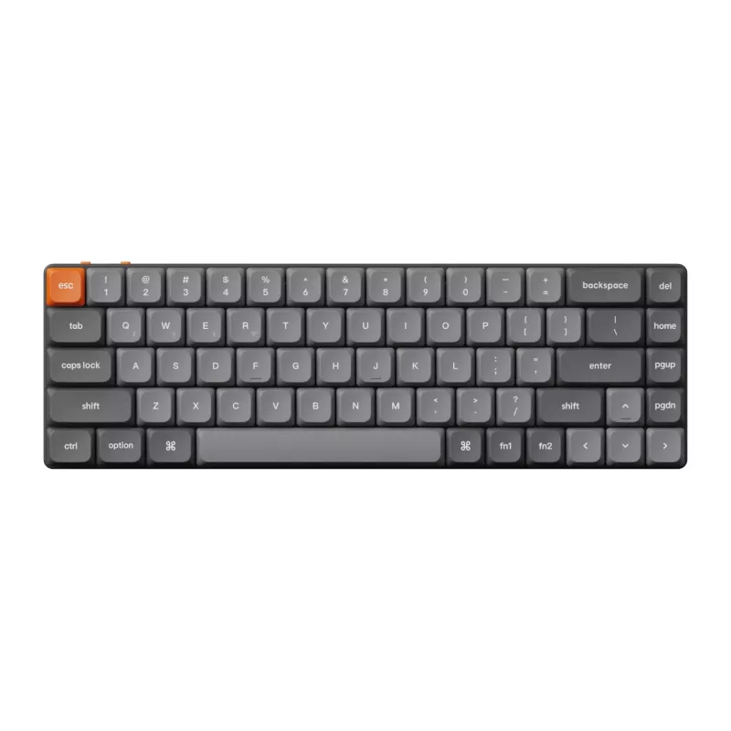 Keychron K7 Max QMK/VIA 65% bezvadu pielāgojama mehāniskā tastatūra | Sarkanās slēdži
