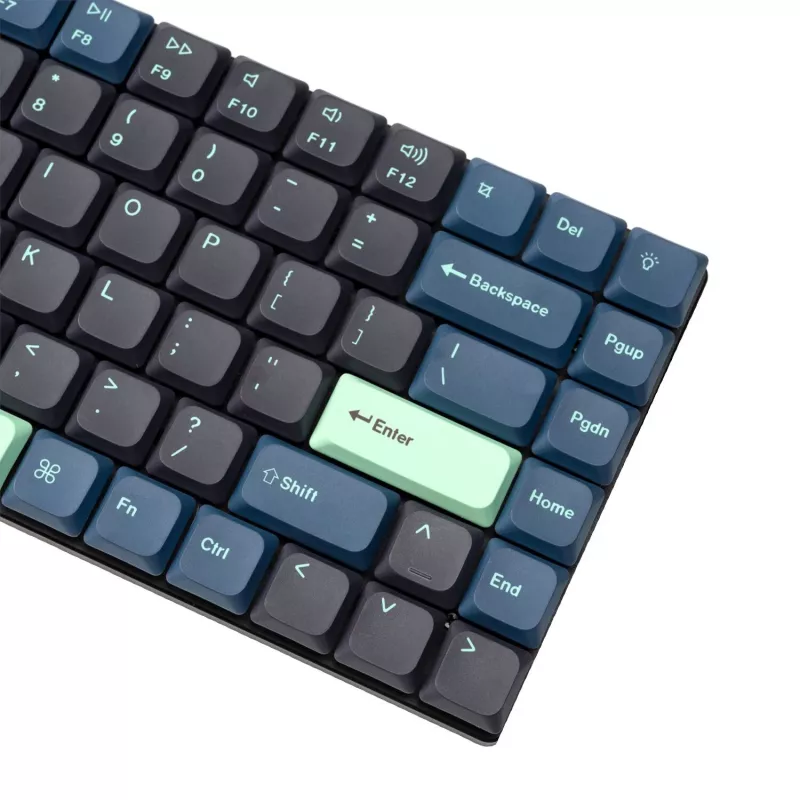 Keychron Low Profile Dye-Sub PBT LSA pilns taustiņu komplekts – Hacker Edition (133 taustiņi, PBT, Low Profile)