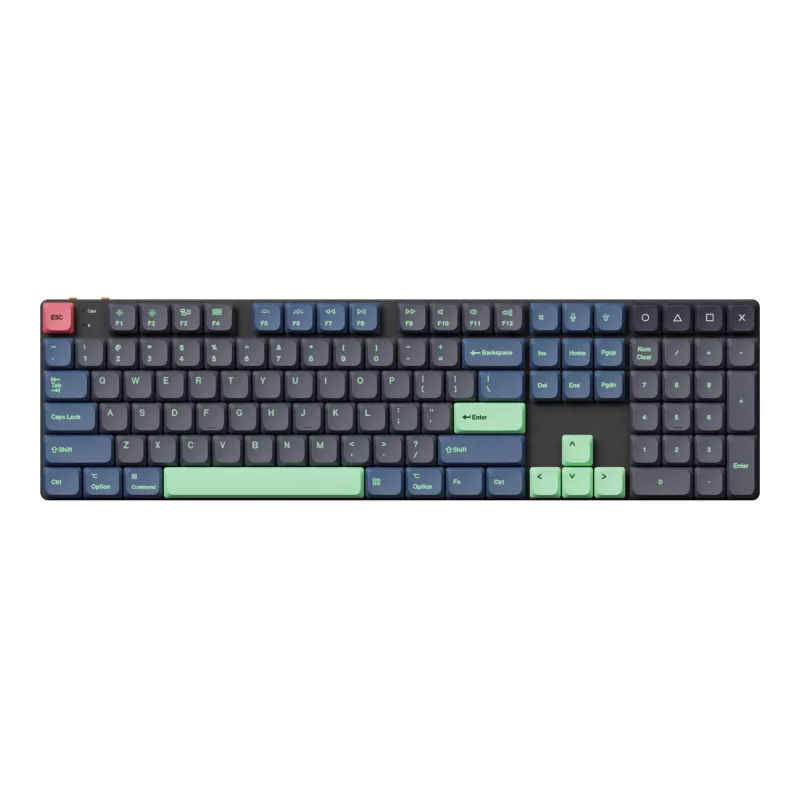 Keychron Low Profile Dye-Sub PBT LSA pilns taustiņu komplekts – Hacker Edition (133 taustiņi, PBT, Low Profile)