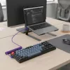 Keychron Premium Coiled Aviator USB kabelis Type-C + USB-A adapteris, atvienojams Aviator savienotājs, 108 cm