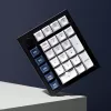 Keychron Q0 Max QMK Gateron Jupiter Red RGB bezvadu pielāgojama ciparu tastatūra Carbon Black