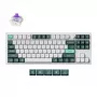Keychron Q3 HE QMK 80% bezvadu pielāgojama mehāniskā tastatūra (Nebula Switch) - Shell White