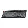 Keychron V5 Ultra 96% 8K Red Switch Hot-Swappable Silk POM RGB bezvadu tastatūra