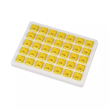 Keychron Yellow Gateron Phantom slēdži, 110 gab.
