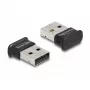 KeySonic Super-Mini-TAS Touchpad tastatūra ar zilu fona apgaismojumu, UK izkārtojums, melna (KSK-3210ELU)