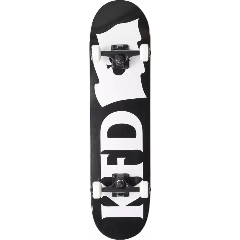 KFD Young Gunz Complete 8 Skateboard Black White
