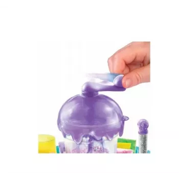 Kiddyz DIY Slime Factory: Liels komplekts ar mirdzumiem un figūriņām gļotu veidošanai