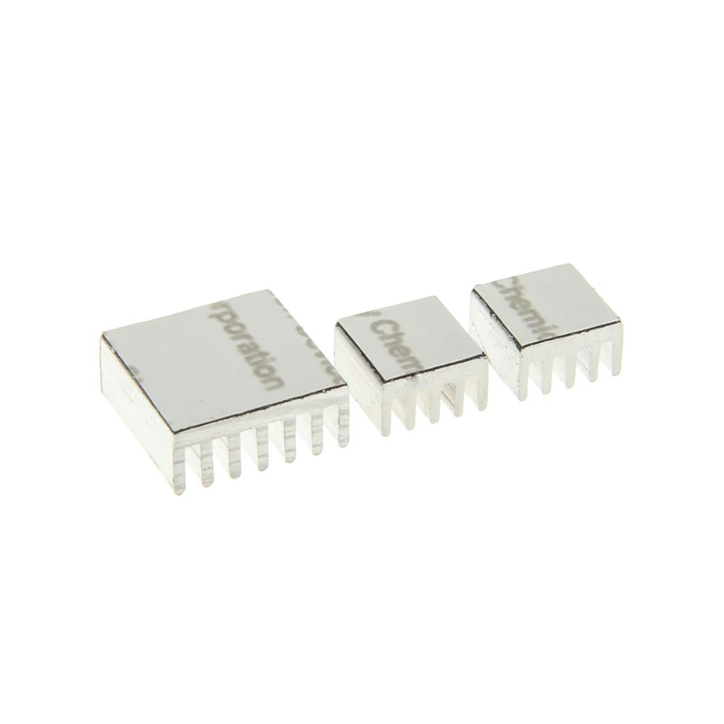 KING MOD SERVICE Raspberry Pi radiatoru komplekts - sudraba