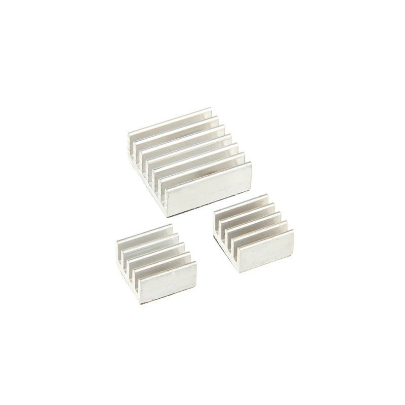 KING MOD SERVICE Raspberry Pi radiatoru komplekts - sudraba