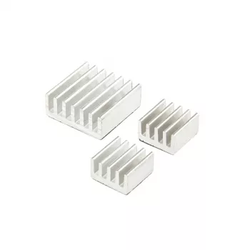KING MOD SERVICE Raspberry Pi radiatoru komplekts - sudraba