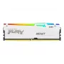 Kingston FURY Beast White RGB EXPO 32GB DDR5-6400 CL32 DIMM atmiņas modulis