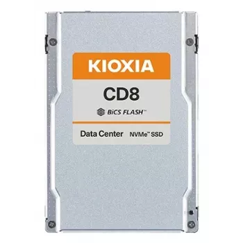 Kioxia KCD8 Series SSD - 7.68 TB - Internal - 2.5-inch U.3 - PCIe Gen4 x4 NVMe