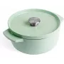KitchenAid Emaljēts Čuguna Katls 22 cm, Pistāciju