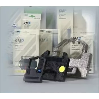 KMP melna neilona auduma lentes kasetne Epson LQ 800, MX 80 - 12,7 mm x 16 m 0633,0501