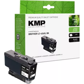 KMP kasetne Brother LC426XLBK Melna 6000 lapas Pārražota