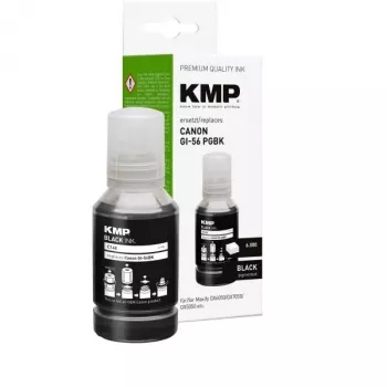 KMP saderīga tintes kasetne Canon PFI-050BK (5698C001) Melna