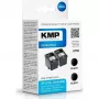 KMP DOUBLEPACK H75D - 2-Pack - 8 ml - XL - Melna - Saderīga tintes kasetne (Alternatīva HP 301XL, HP CH563EE) HP DeskJet 1000, 1010, 1050 AiO, 1050A AiO, 1510 AiO, 2000, 2050 AiO, 2050A AiO, 2510 AiO, 2540 AiO, 3000, 3050 AiO, 3050A eAiO