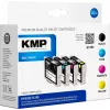 KMP E125V saderīgu tintes kasetņu 3 komplekts – ciāna, fuksīna, dzeltena Epson Stylus SX230, SX235, SX430, SX438, WorkForce WF-3520, WF-3530, WF-3540, WF-7015, WF-7515, WF-7525 1617,4050
