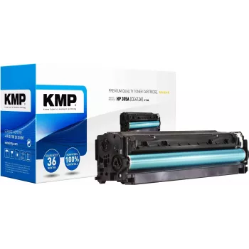 KMP H-T160 saderīga tonera kasetne dzeltena 60g Brother TN-160Y aizstājēja
