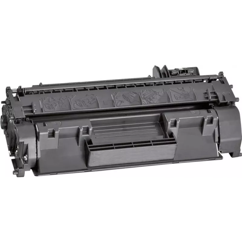 KMP H-T233 saderīga tonera kasetne melna augstas ražības HP LaserJet Pro 400 M401a/M401d/M401dn/M401dne/M401dw MFP M425dn/M425dw - aizstāj HP 80A (CF280A)