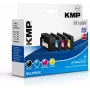 KMP H100V Augstas ietilpības tintes kasetņu komplekts - melna, ciāna, fuksīna, dzeltena - saderīgs ar HP Officejet Pro 251dw, 276dw, 8100, 8600, 8610, 8615, 8620, 8625, 8630 - 4 komplekts