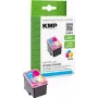 KMP H168CX saderīga tintes kasetne, trīskrāsu (ciāna, magenta, dzeltena) 12 ml - aizstāj HP 302XL F6U67AE