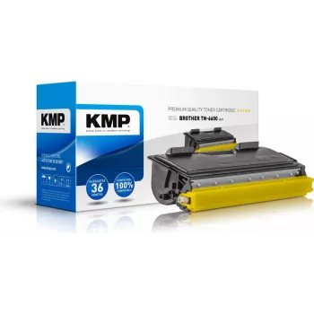 KMP augstas ietilpības melnais tonera kārtridžs, saderīgs ar Brother TN6600, paredzēts HL-1030, HL-1230, HL-1240, HL-1250, HL-1270, HL-1430, HL-1440, HL-1450, HL-1470, P2500, MFC-9850, MFC-9870 (1146,HC00)