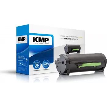 KMP L-T47 saderīga tonera kasetne melna - aizstāj Lexmark 502 sēriju - Lexmark MS310, MS410, MS510, MS610