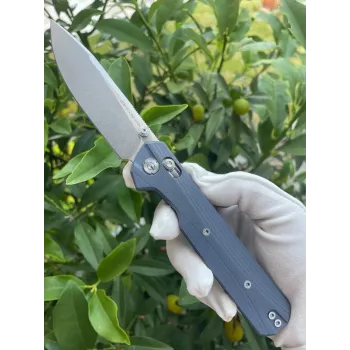 Nazis KNIVESPL The First Blue G10 14C28N
