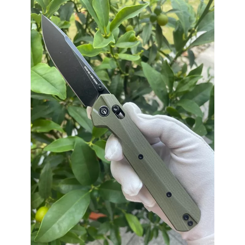 Nazis KNIVESPL The First OD Green G10 14C28N