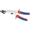 KNIPEX metāla lokšņu griezējs 90 55 280 - 280 mm, griež tēraudu līdz 1,2 mm, varu/alumīniju līdz 1,7 mm, plastmasu līdz 2,0 mm