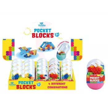 Koala Games G2665 kabatas klucīši (nejauši) - mini būvklucīšu pārsteiguma paka