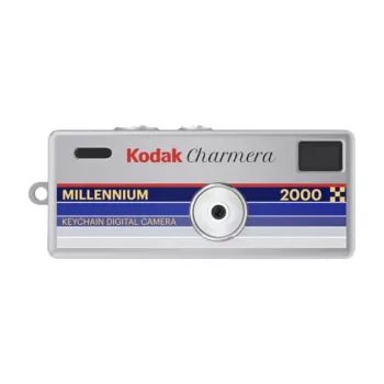 KODAK Charmera Keychain Digital Camera Millenium, 0.3 MP VGA, Sudraba